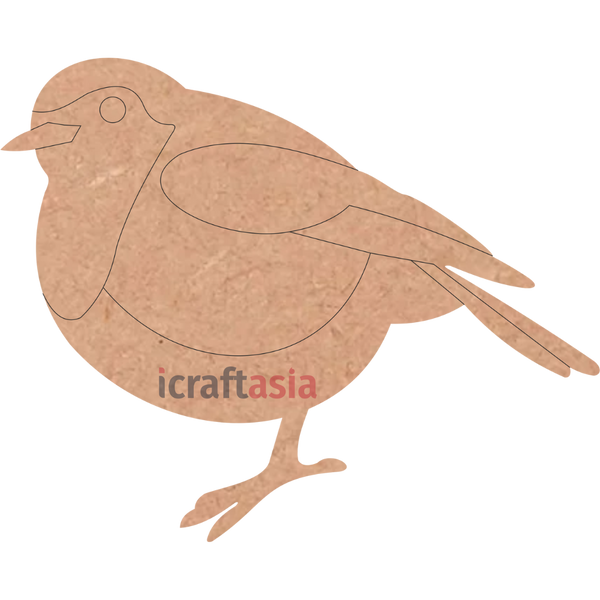 Bird MDF Cutout