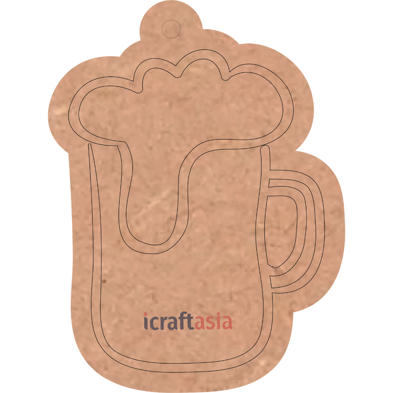 Beer Mug MDF Cutout