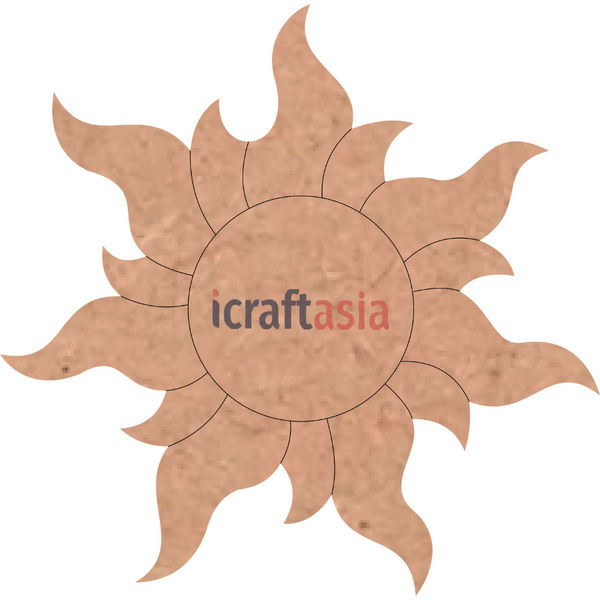 Sun MDF Cutout