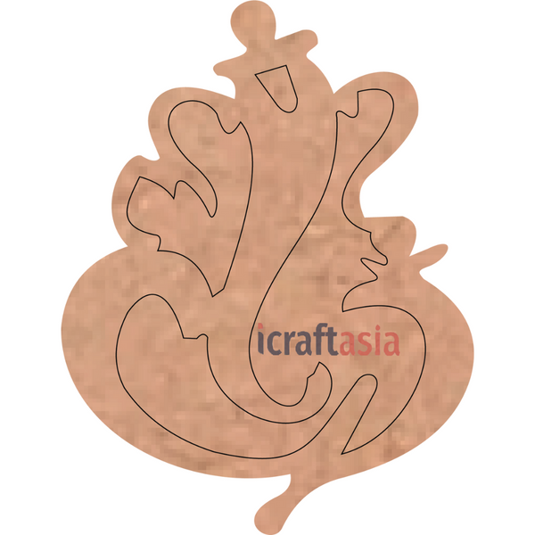 Ganesha MDF Cutout