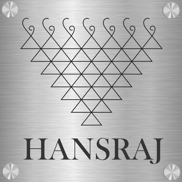 Ganesh Yantra - Stainless Steel Name Plate