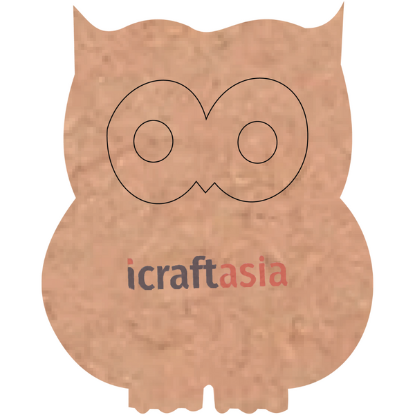 Owl MDF Cutout