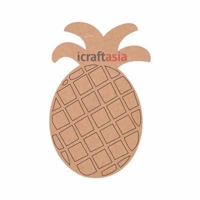 Pineapple Shape MDF Fridge Magnets Base