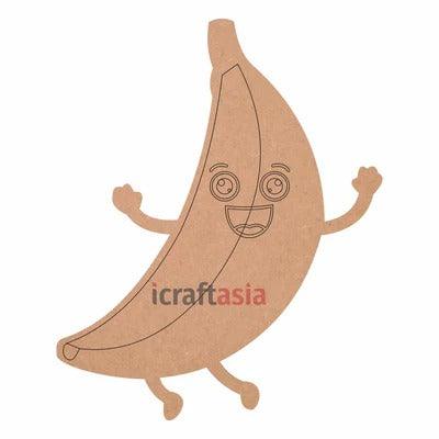 Banana Shape MDF Fridge Magnets Base