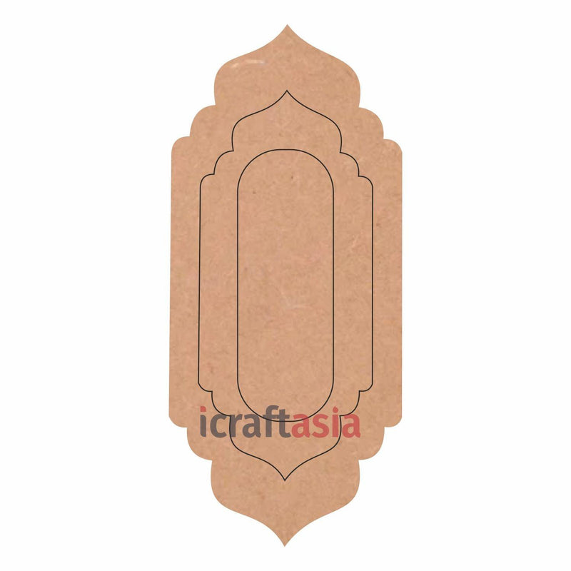 Jharokha Pre Marked Cutouts MDF for Art and Craft