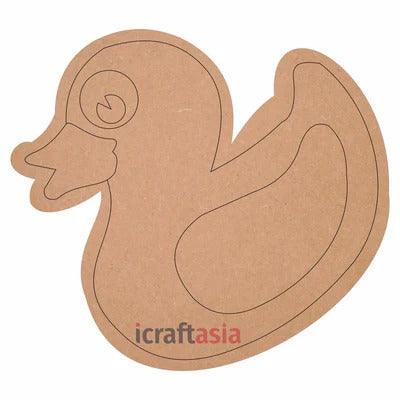 Duck Shape MDF Fridge Magnets Base