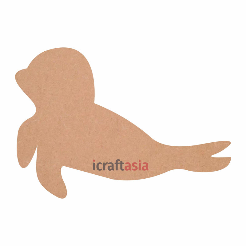 Seal Cutout Shaped MDF Base for Painting