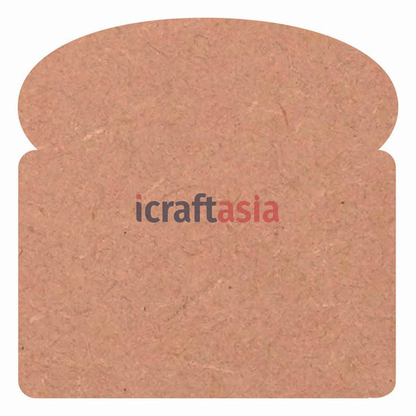 MDF Bread Coaster Base - Set of 4 (With/Without Primer)