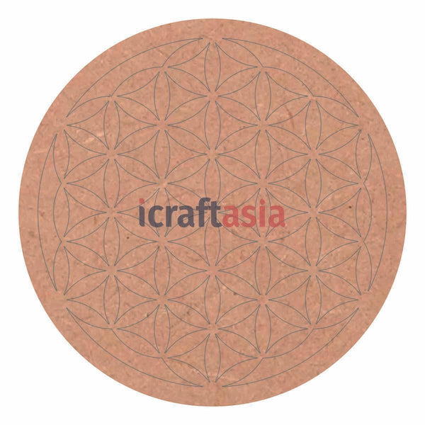 Mandala Pre Marked Wooden MDF Boards