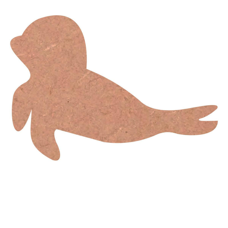 Seal Wood Cut Out Shape For Painting