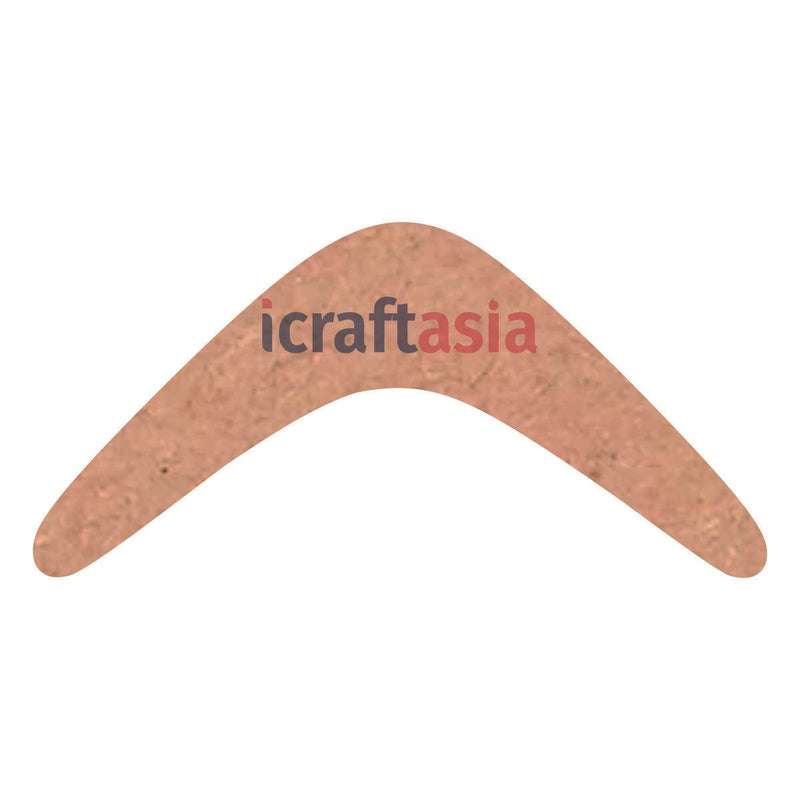 MDF Boomerang Woodcraft Cutout for Painting