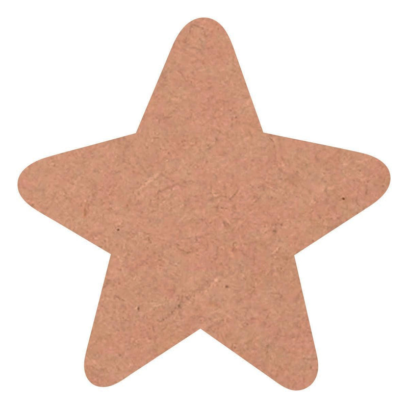 MDF Wooden Star Fish Cutout For Painting