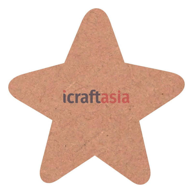 MDF Wooden Star Fish Cutout For Painting