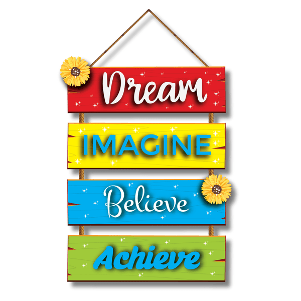 Dream imagine wall hanging