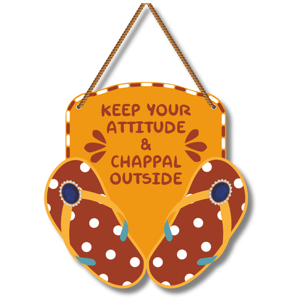 Keep Your Attitude Wall Hanging