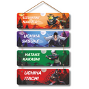 Naruto Hidden Leaf Village Heroes Wooden wall hanging - ICraft asia