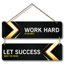 Work Hard Wall Hanging - ICraft asia
