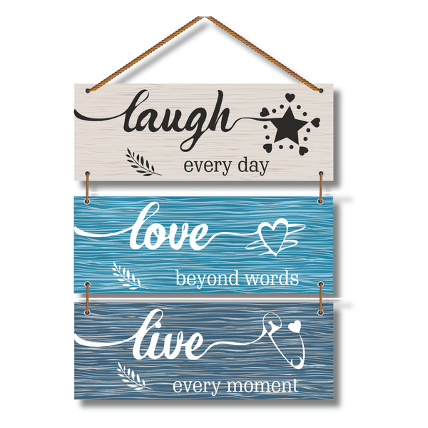 Laugh everyday Wall Hanging