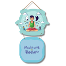 Meditatee Wooden Wall Hnaging - ICraft asia