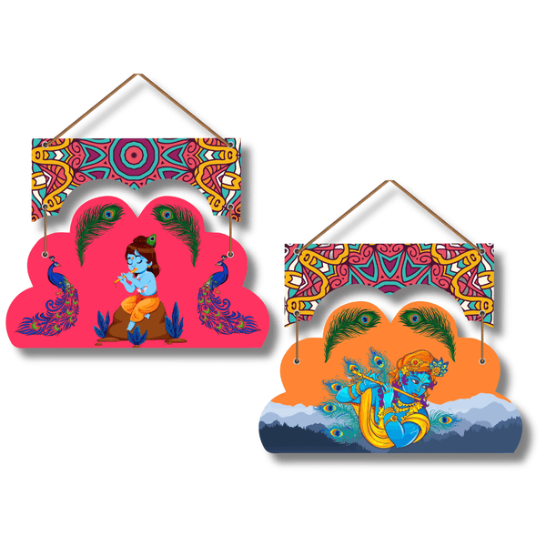 Krishna Wall Hanging Set