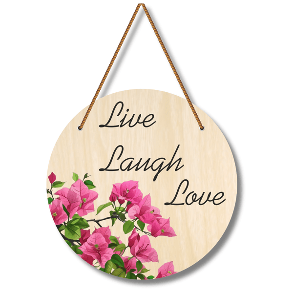 Wall Hanging Live Love Laugh Home Decor Item