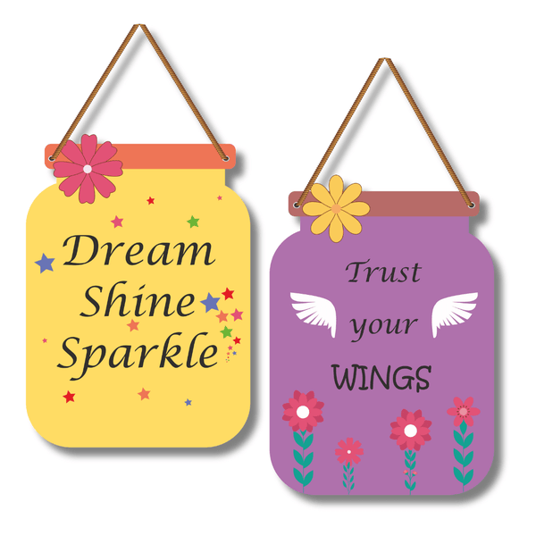 Dream Shine Sparkle Wall Hangings