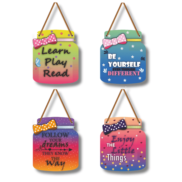 Learn play read Wall Hanging