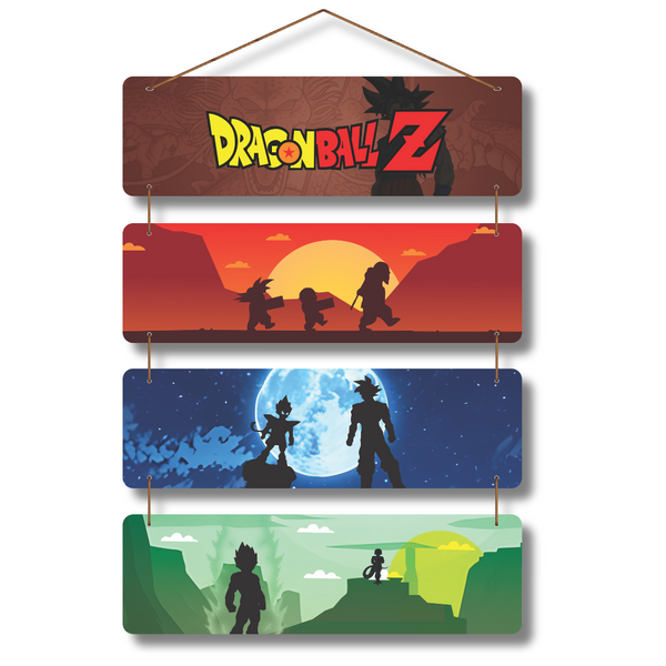 Dragon Ball Wooden Wall Hanging