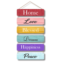 Home,Love,Blessed,Dream,Happiness,Peace - ICraft asia