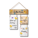 In This Home Wooden Wall Hanging - ICraft asia