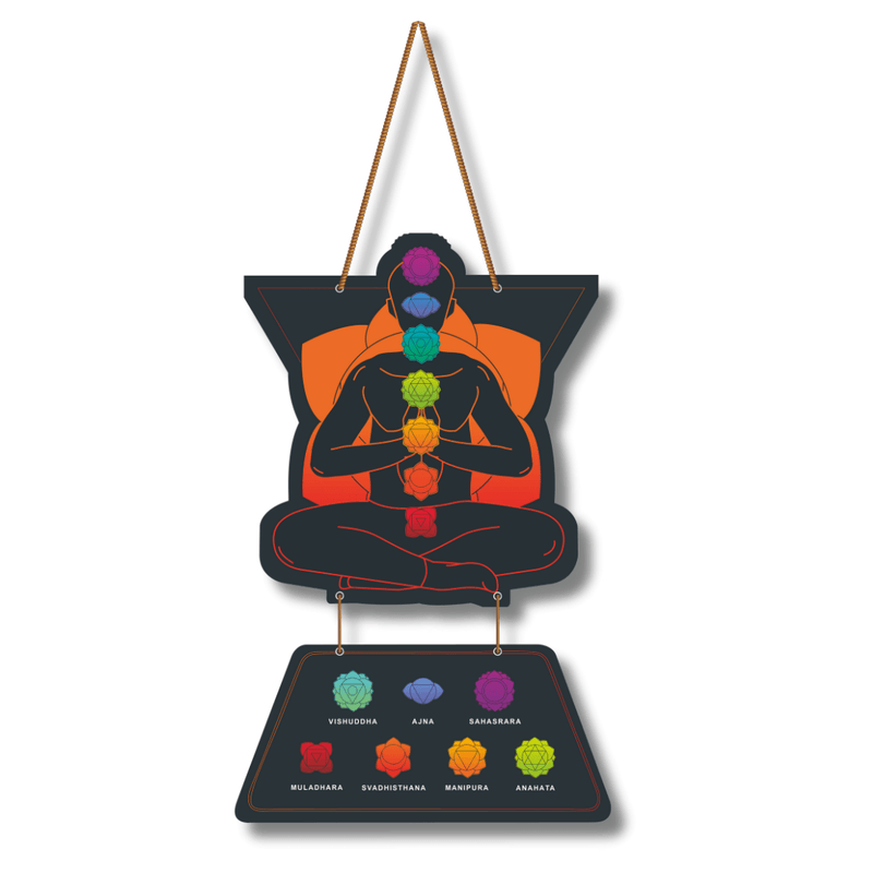 Seven Chakras Wall Hanging