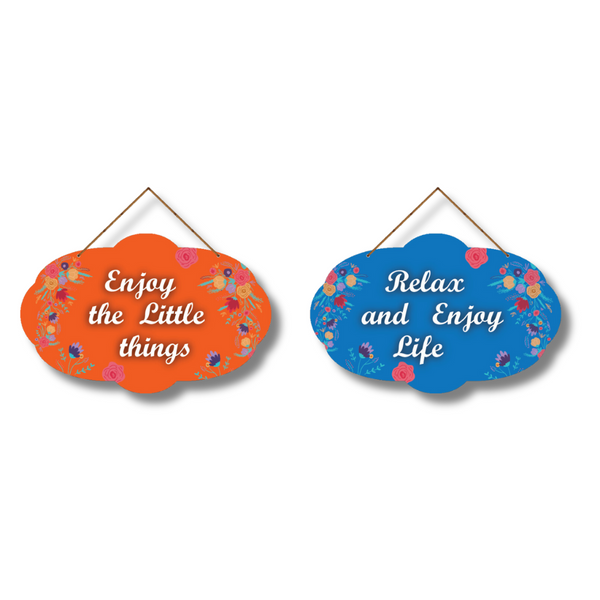 Enjoy & Relax Little Life Thins Wall Hanging