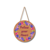 Follow Your Heart Wooden Wall Hanging