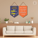 Baabu Moshaay Zindagi Badi Honi Chahyie Lambi Nahheee" Wall Hangings - ICraft asia