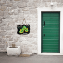 Keep Your Chappal And Attitude Outside Wall Door Sign Wooden Hanging - ICraft asia