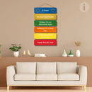 Ik Onkar Wooden Wall Hanging - ICraft asia