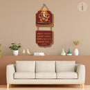 Lord Ganesha Mantra Wall Hanging - ICraft asia
