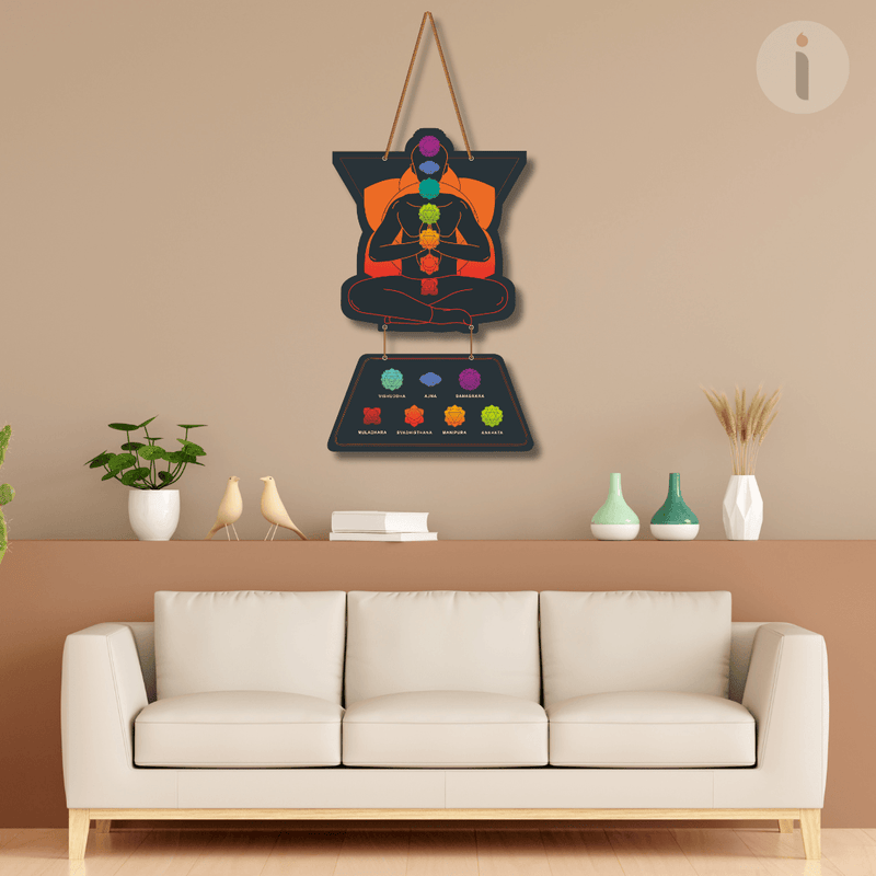 Seven Chakras Wall Hanging