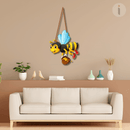 Honey Bee Decorative Wall Hanging Wooden Art - ICraft asia