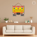 Buri Nazar Wale Wooden Wall Hanging - ICraft asia