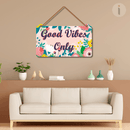 Good Vibes Only Wooden Wall Hanging - ICraft asia