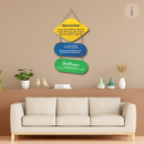 Bathroom Rules Wall Hanging - ICraft asia