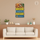 Shree Ganesh Mantra With Photo Wall Hanging - ICraft asia