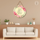 Life Quote Wooden Wall Hanging - ICraft asia