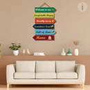 Welcome to our house wall hanging - ICraft asia