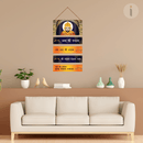 Khaatu Shyam Ji With Squer Photo Wooden Wall Hanging - ICraft asia