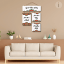 Good Vibes Decorative Wall Hanging Wooden Art - ICraft asia