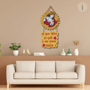 Shree Krishna With Photo Wall Hanging - ICraft asia
