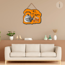 Chai Ki Tapri Wooden Wall Hanging - ICraft asia