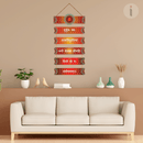 Gayatri Mantra Wooden Wall Hanging - ICraft asia